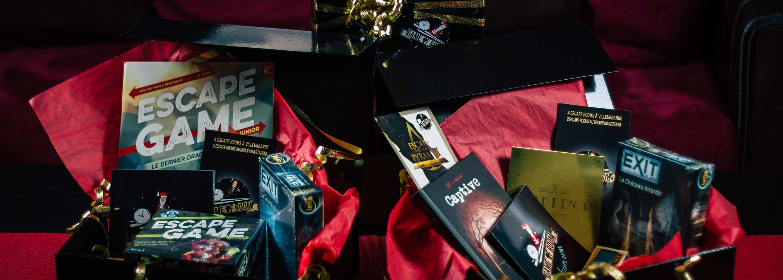 Escape Game Lyon - Game of Room - Coffrets Cartes Cadeaux